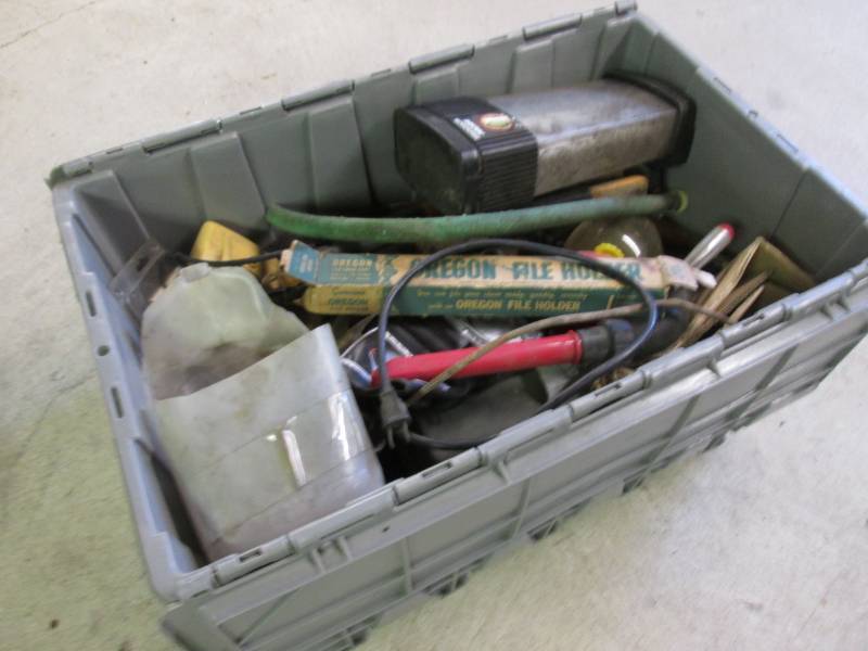 lot 13 image: Tote Full of Misc See Photos  WHB...