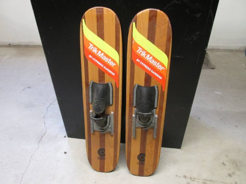 lot 15 image: Pair of Trik Master Skis by Cypress...