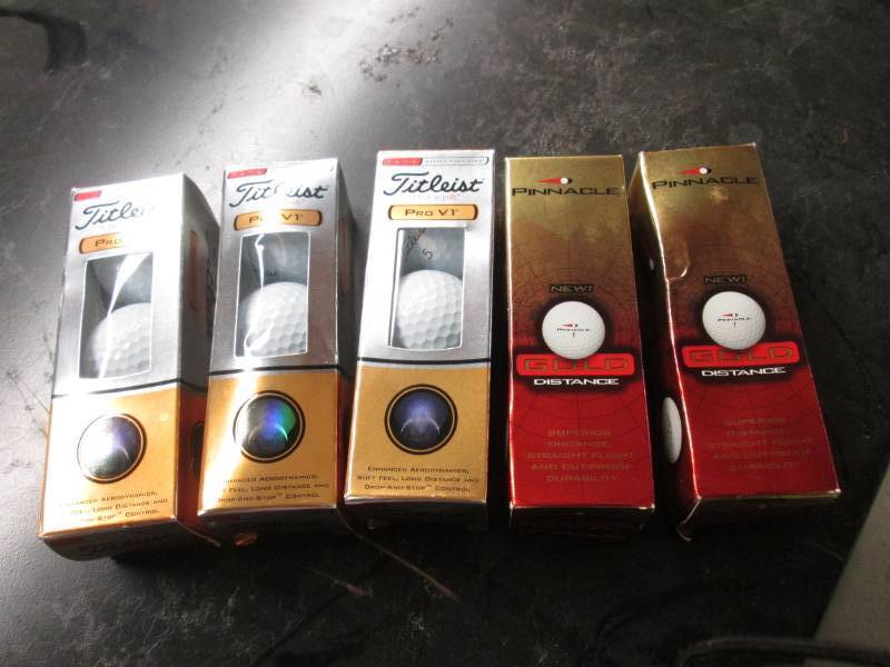 lot 26 image: 5 Boxes of New Golf Balls  WHB...