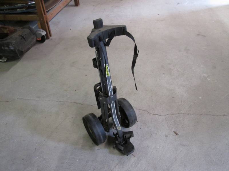 lot 44 image: Bag Boy M-300 Golf Bag Cart  WHB...
