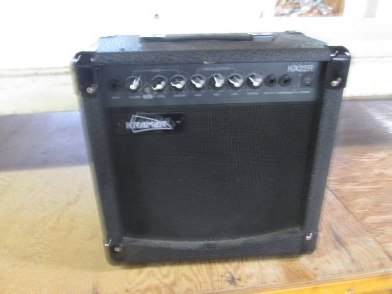 lot 65 image: Kramer KA22R Guitar Amp Missing Pow...