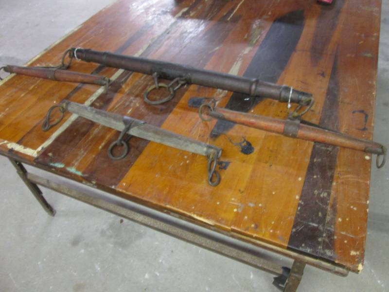 lot 123 image: Vintage Horse Whippletrees Longest ...