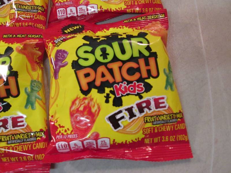lot 145 image: Case of 12 Bags of Sour Patch Kids ...