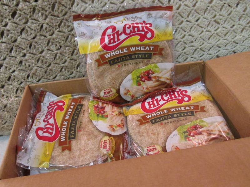 lot 163 image: Case of 12 8-Pack Chi-Chis Whole W...