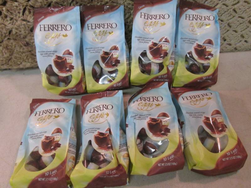 lot 192 image: 8 Bags of Ferrero Eggs ...