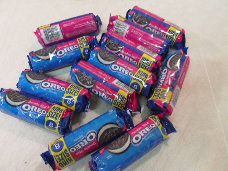lot 195 image: Double Stuf Oreo Cookies...