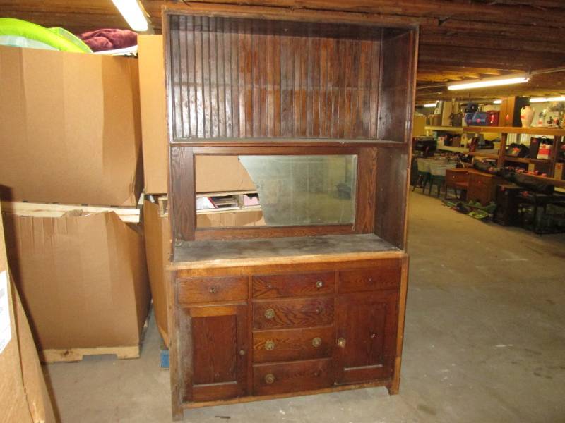 lot 222 image: Large Cabinet with 6 Lower Drawers ...