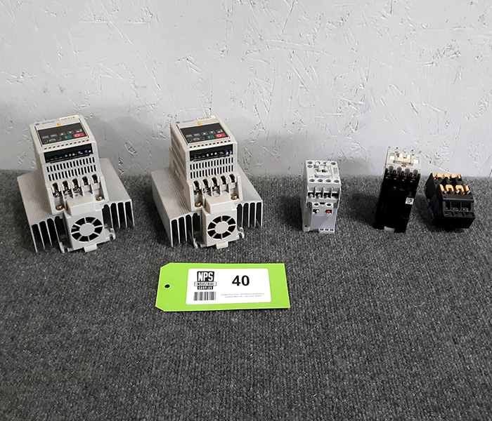 lot 40 image: Allen Bradley Motor Controls and Contactors - 160-BA06NPS1