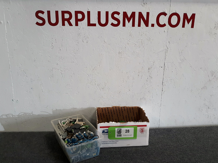 lot 28 image: (2) Boxes of DIN Rail Terminal Blocks