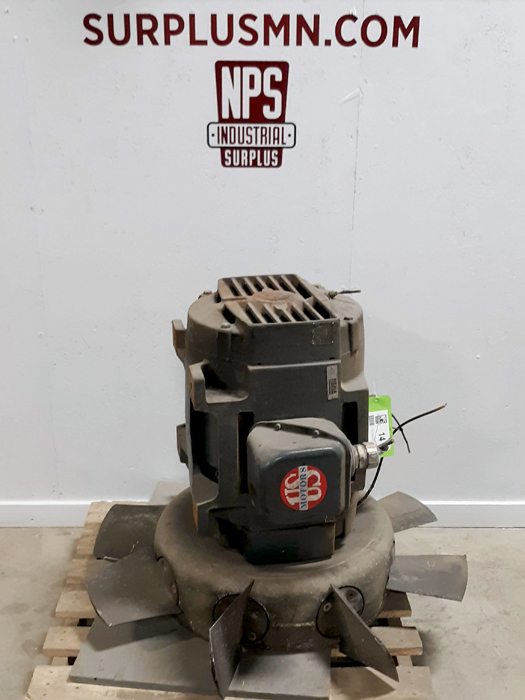 lot 14 image: 75 HP Emerson Electric Motor