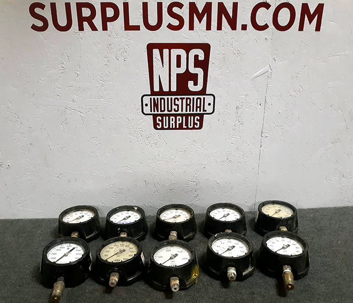 lot 52 image: (10) Assorted USG Gauges
