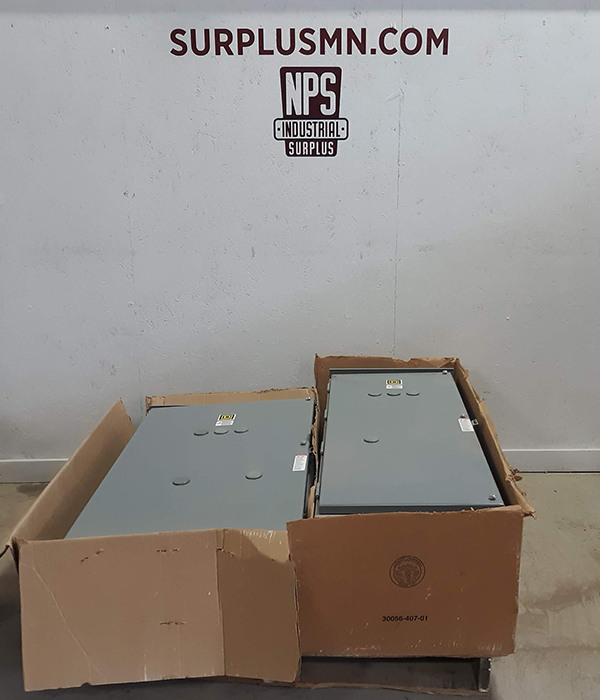 lot 1 image: (2) Square D Electrical Enclosures