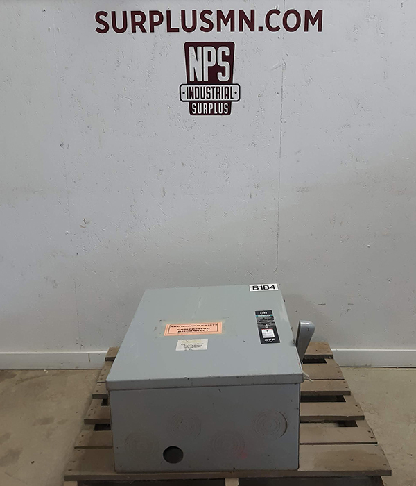 lot 67 image: Siemens JU2325 400A Electrical Disconnect