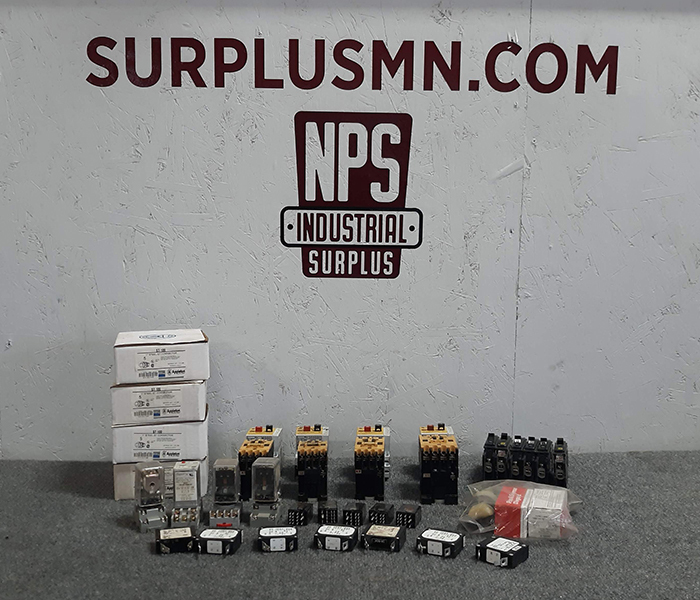 lot 72 image: Motor Contactors - Relays - Conduit Fittings - Circuit Breakers and More
