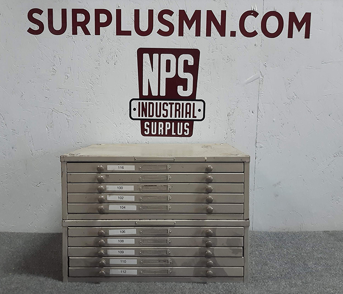 2 Metal Machinist Cabinets W Drawers Nps Auctions Electrical