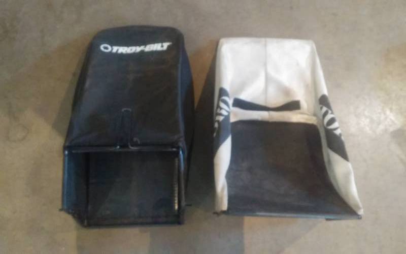 lot 56 image: 2-Lawn Mower Bags (Toro & TroyBilt)