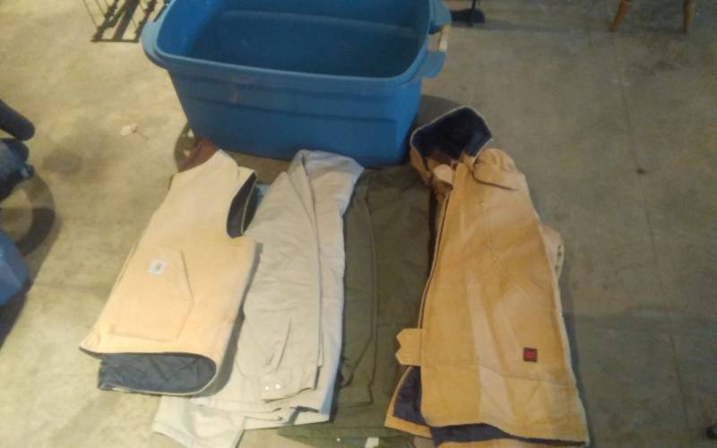 lot 69 image: 3-Winter Jackets & 1-Carhart Vest (Size XL)