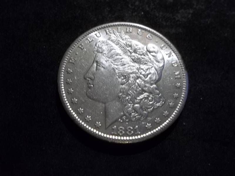 1881 S Morgan Silver Dollar