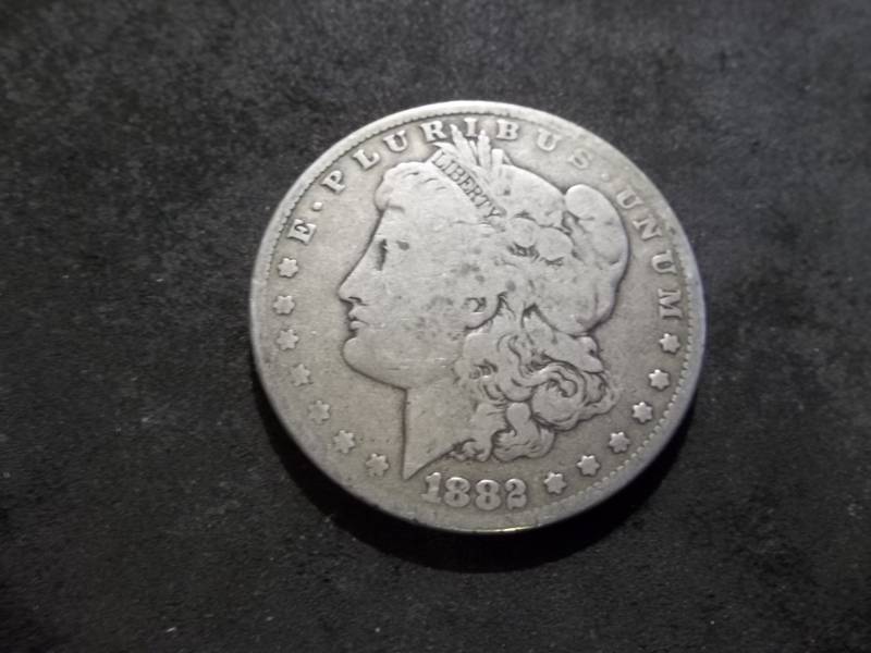 1882  Morgan Silver Dollar