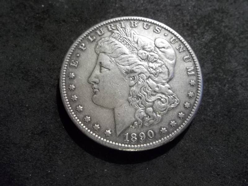 1890 S  Morgan Silver Dollar