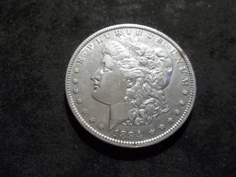 1894 O Morgan Silver Dollar