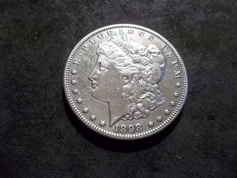 1898 S Morgan Silver Dollar