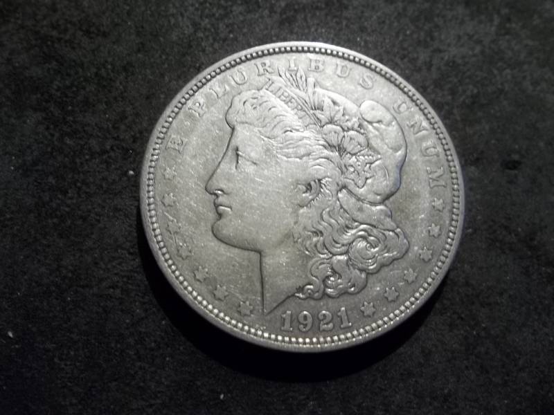 1921 D Morgan Silver Dollar