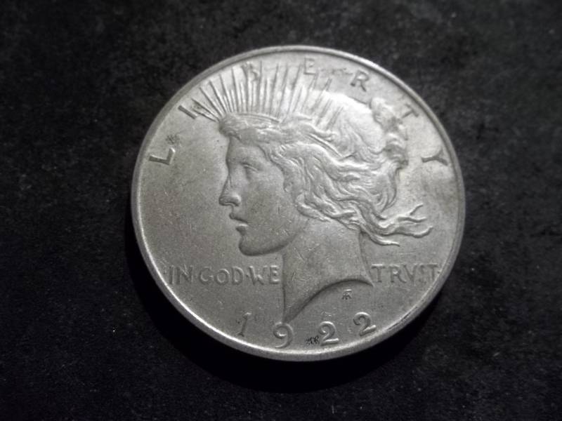 1922  Silver Peace Dollar
