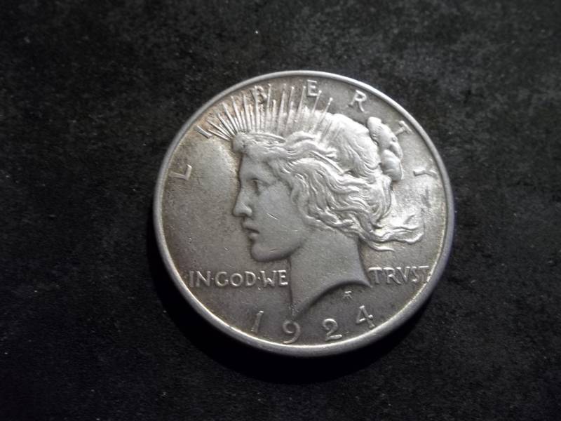 1924 Peace Silver Dollar