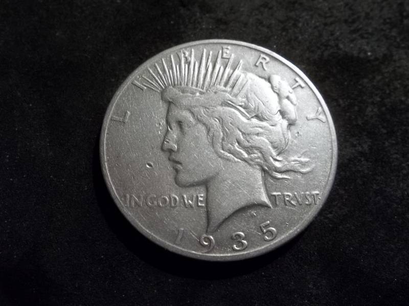 1935 S Peace Silver Dollar