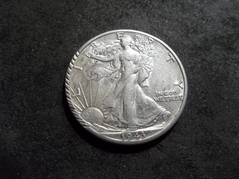 1943 D Walker Half Dollar