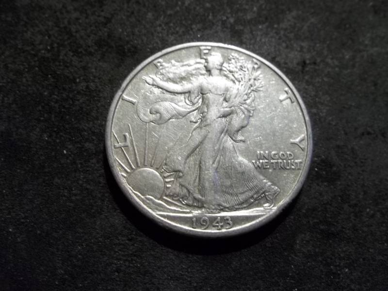 1943 D Walker Half Dollar