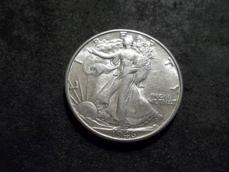 1946 D Walker Half Dollar