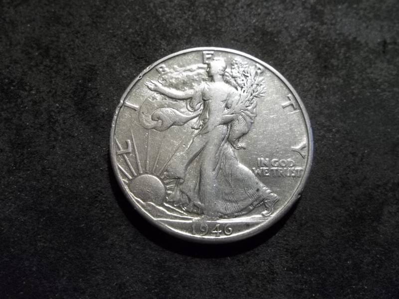 1946 D Walker Half Dollar