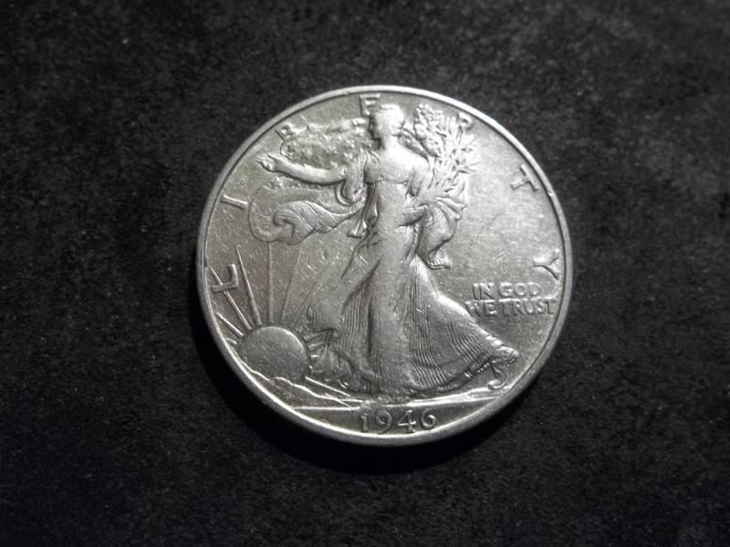 1946 S Walker Half Dollar