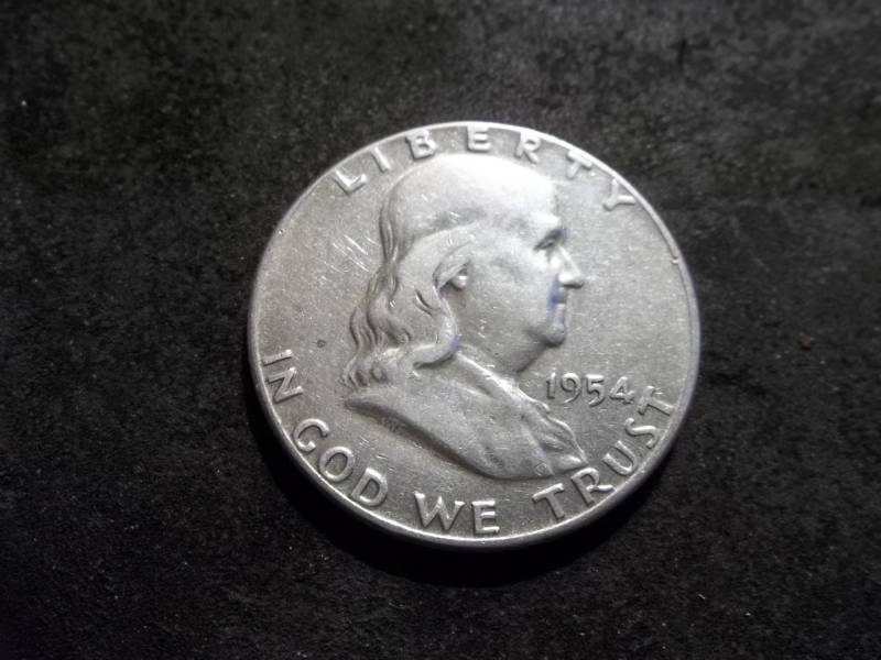 1954 Franklin Half Dollar