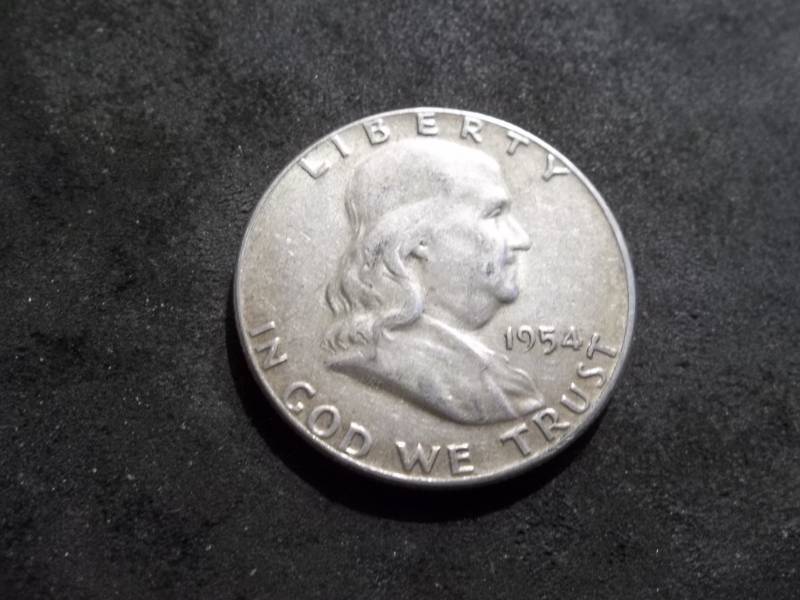 1954 Franklin Half Dollar