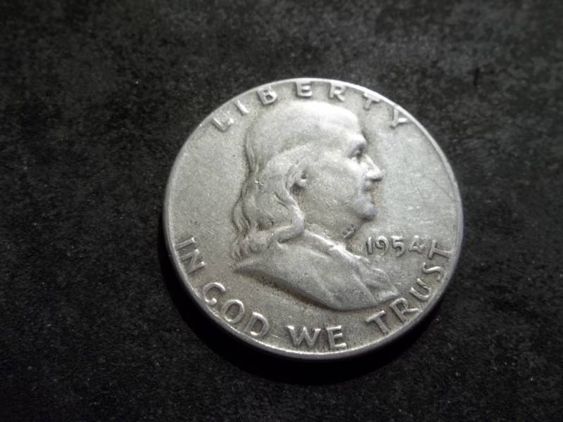 1954 Franklin Half Dollar