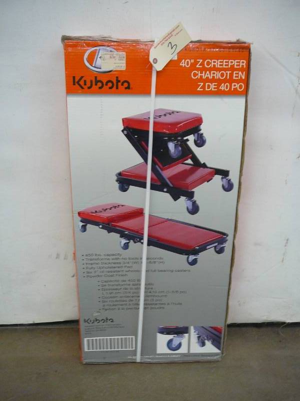lot 3 image: Kubota 40 Z Creeper