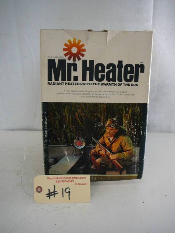 lot 19 image: Mr. Heater MH12T