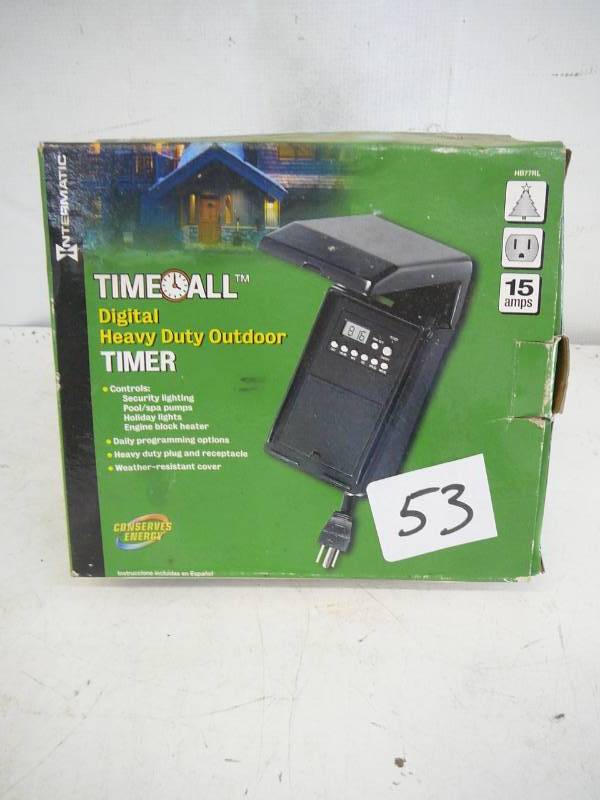 lot 53 image: Digital Heavy Duty Timer