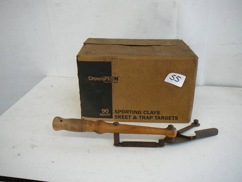 lot 55 image: Case Of Champion Sporting Clays & Thrower