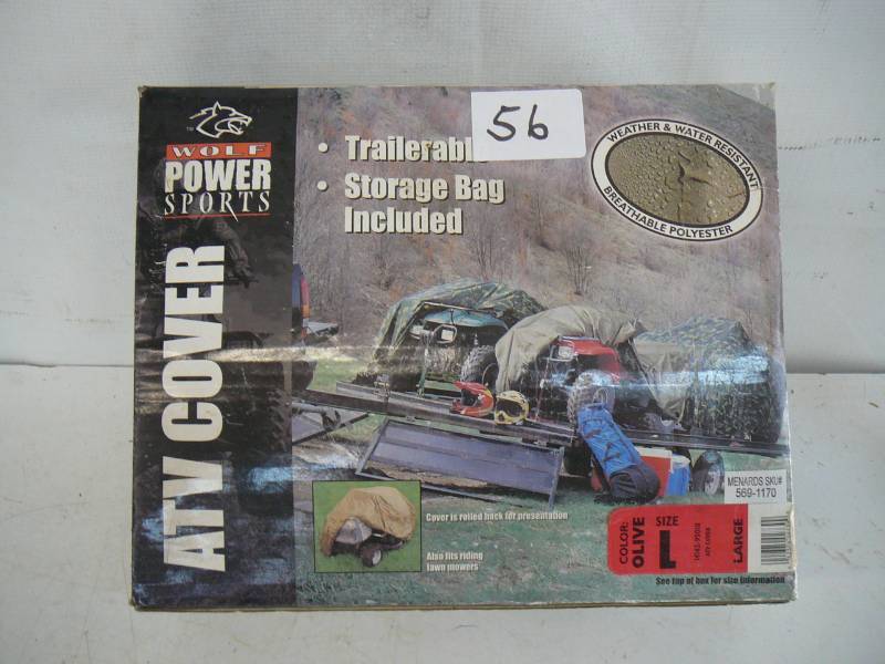lot 56 image: Olive ATV Cover Large