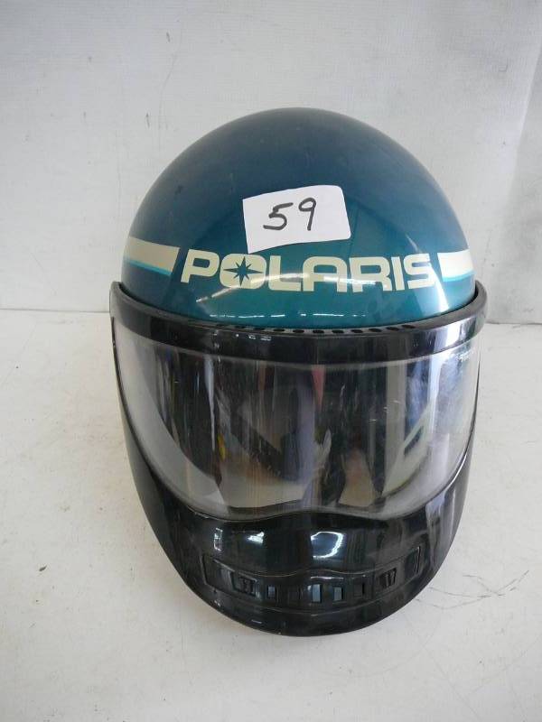 lot 59 image: Polaris Snowmobile Helmet With Viser