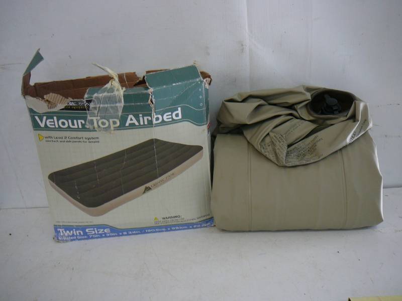 lot 62 image: Velour Top Airbed