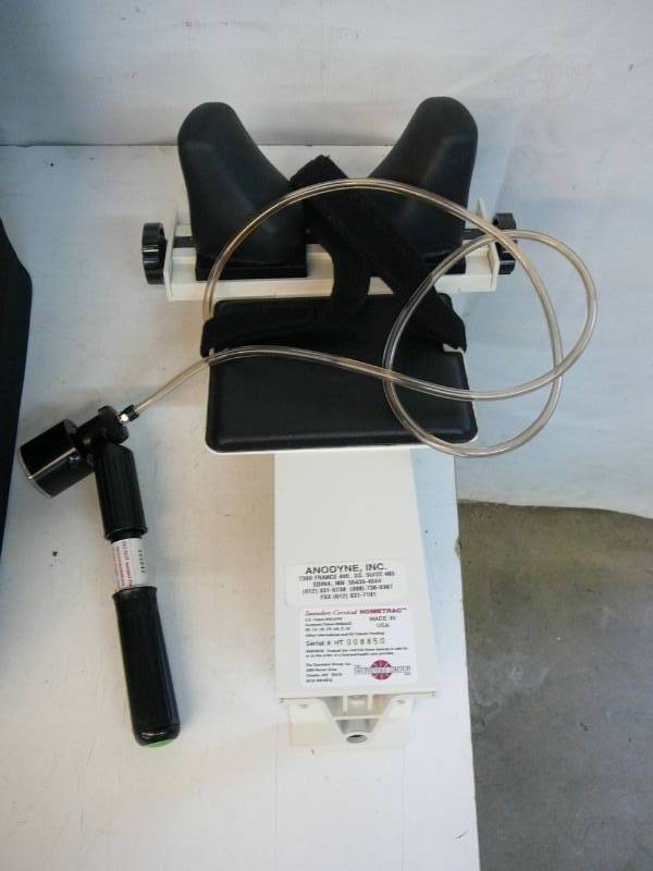 lot 110 image: Saunders Cervical HomeTrac Deluxe Head Neck Traction Device With Case