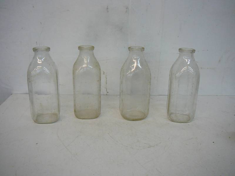 lot 135 image: Vintage Milk Bottles