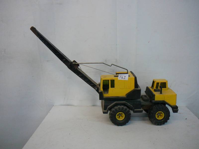 lot 163 image: Vintage Metal Tonka Crane Truck