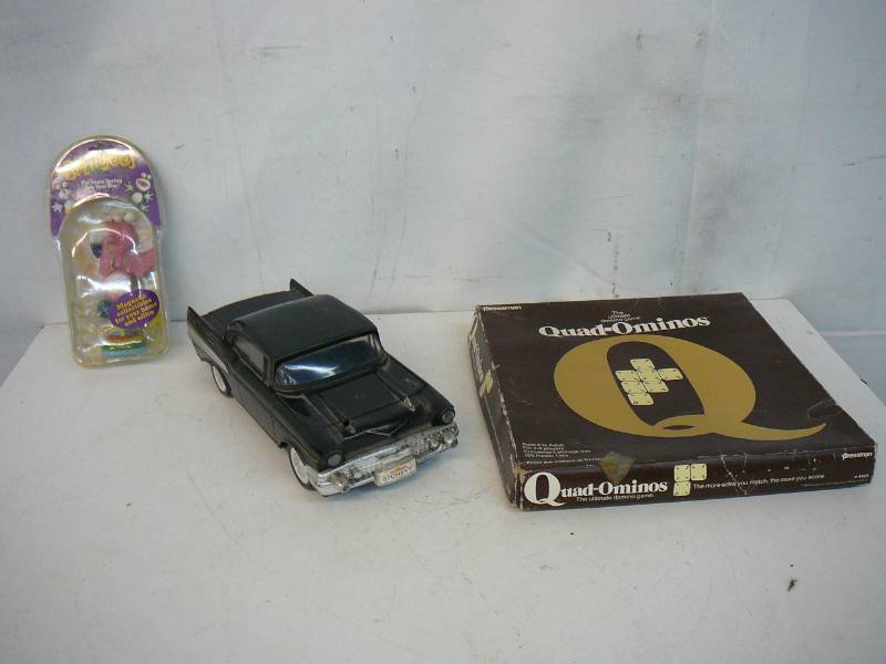 lot 209 image: 57 Chevy Video Cassette RewinderGame Quad-OminosSpringoos Flamingo