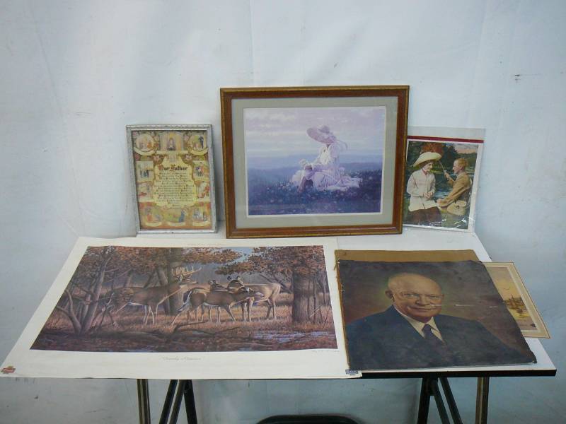 lot 216 image: Lot Of Framed Prints & Others